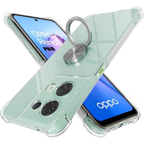 Coque Pour Oppo Reno 8 Pro 5g Avec Support À Anneau Rotatif À 360 Degrés - E.F.Connection