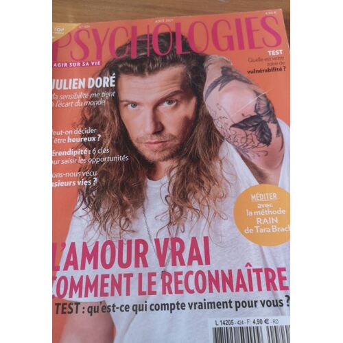 Psychologies 424 Août 2021