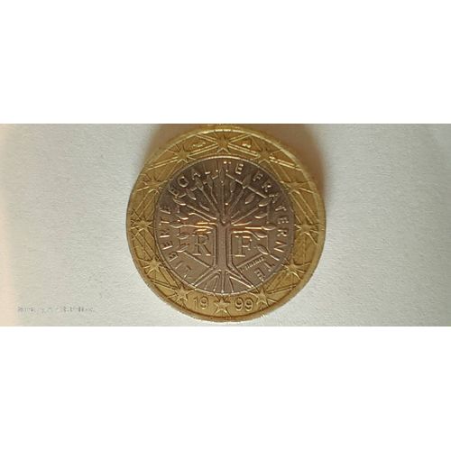 Piece 1euro France 1999 Rare