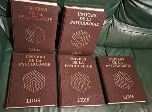 Lot De 5 Livres Univers De La Psychologie