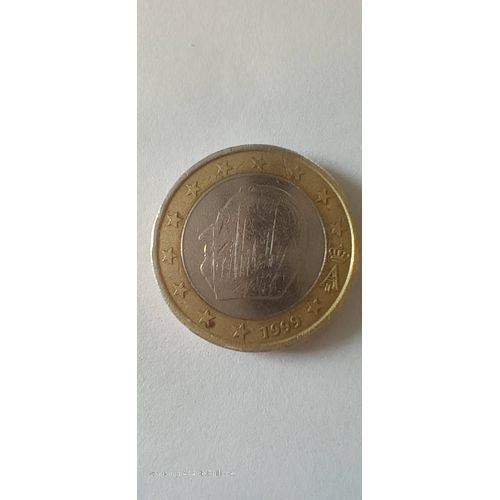 Piece 1euro Albert 2 Belgique 1999