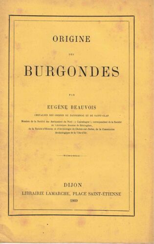 Origine Des Burgondes