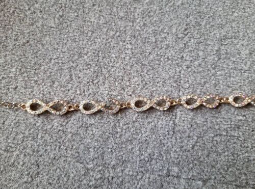 Bracelet Infini Strass Multicolore