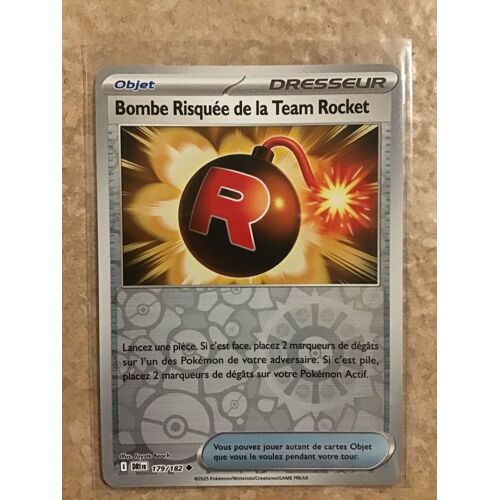 Bombe Risquee De La Team Rocket 179 182 Reverse