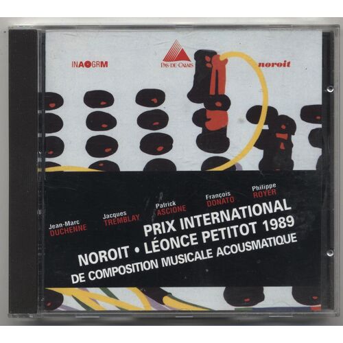 Prix International Noroit - Leonce Petitot 1989 De Composition Musicale Acousmatique 1