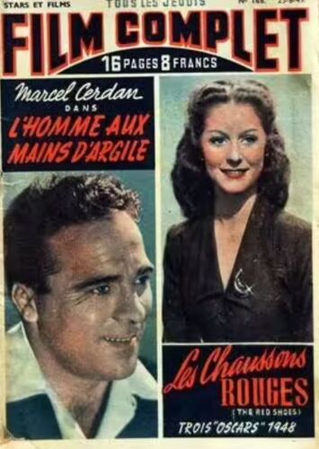 Le Film Complet N° 168 _ 25 Août 1949 _ Marcel Cerdan Dans "L'Homme Aux Mains D'Argile", De Léon Mathot ; Anton Walbrook "Les Chaussons Rouges", Michael Powell, Emeric Pressburger ; Productions Codo