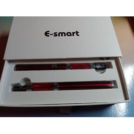 E-SMART - Pack 2 cigarettes électronique KANGERTECH - Cable USB et chargeur secteur - Coloris au choix - Rouge - Bleu - Violet - Rose - Blanc