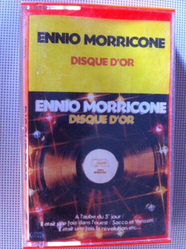 Ennio Morricone Disque D'or Cassette Audio