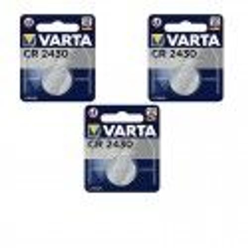 3 piles Varta CR2430