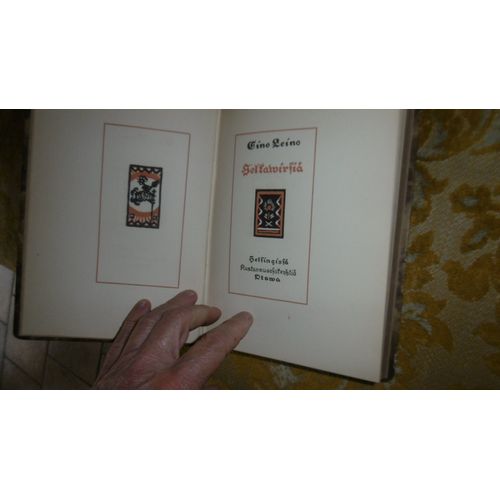 Ed Originale 1924 En Finlandais : Eino Leino : Helkavirsïa