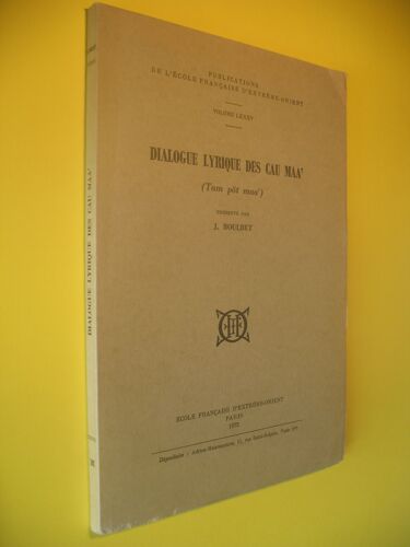 Dialogue Lyrique Des Cau Maa' - Tam Pot Maa'