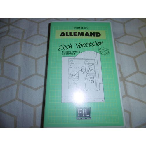 Cassette Allemand Sich Vorstellen Pour Thomson Mo5/To7/70
