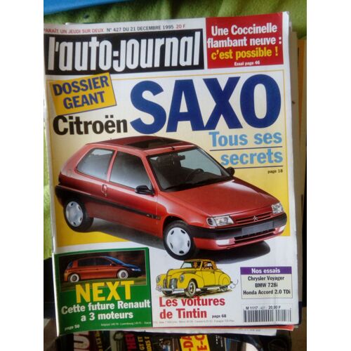 L'auto Journal N° 427 : Saxo
