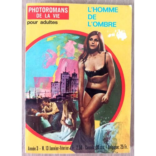 Photoromans De La Vie - L'Homme De L'Ombre No 13 (Janvier-Février 1969)