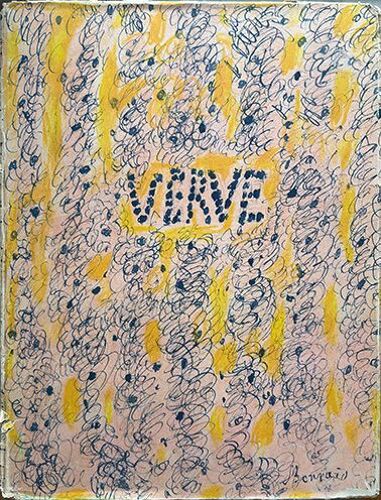 Pierre Bonnard, Verve, Vol. V, N° 17-18, Couleur De Bonnard, 1947, 26 X 35 Cm, 92 Pages, Lithographie En Couleur ("Le Soleil") Imprimée Par Mourlot. Texte De Claude Terrasse. Propos De Bonnard.