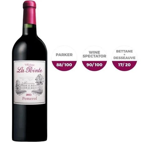 Château La Pointe 2013 Pomerol - Vin Rouge De Bordeaux