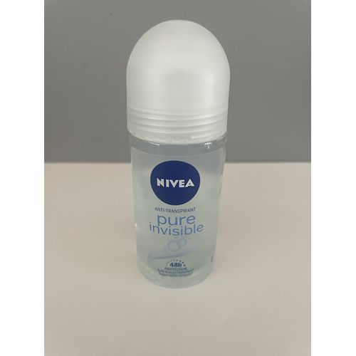 Nivea - Déodorant Bille - 48 H - Anti-Traces Blanches - Pure Invisible- 50 Ml 