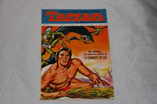 Tarzan N° 51 Les Hommes Oiseaux Sagedition Juin 1972