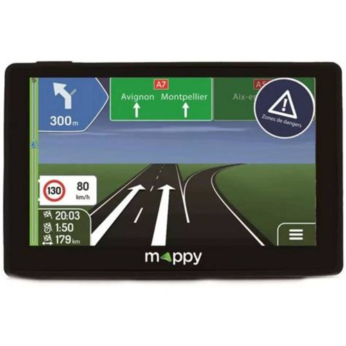 GPS de qualité Mappy Ulti E531T version logiciel Primo NextGen Taille de l'écran ( pouces ) : 5" 5 " Caractéristiques écran TFT, 480 x 272