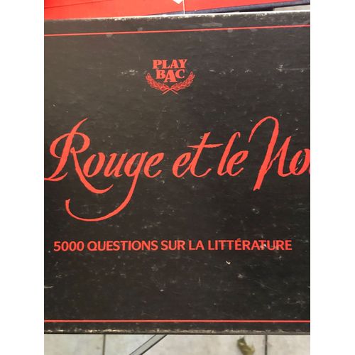 Jeu Rare : Le Rouge Et Le Noir