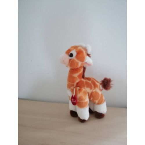Doudou peluche girafe trudi