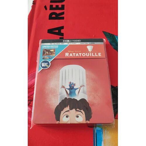 Ratatouille Steelbook Best Buy 4k + Blu Ray