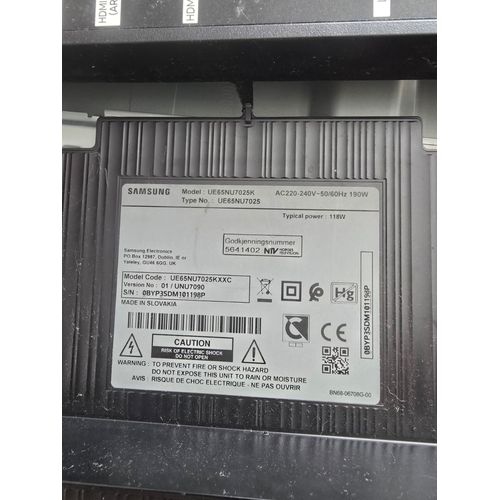 Carte mère Samsung UE65NU7025k +carte son avec haut paeérleurs