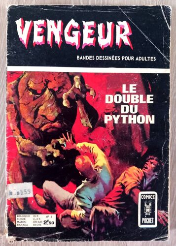 Vengeur : Le Double Du Python, No 3 (Comics Pocket, 1972)