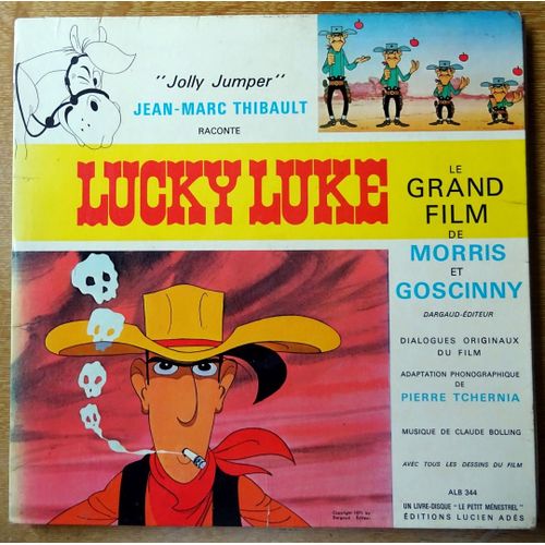 Lucky Luke Le Grand Film De Morris Et Goscinny Jean-Marc Thibault Claude Bolling 25cm