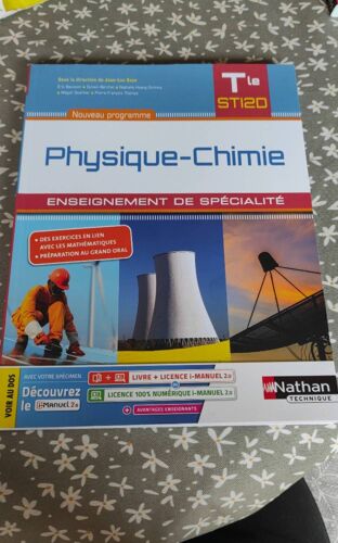 Physique -Chimie Enseignement De Spécialité 