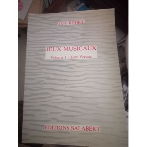 Jeux Musicaux Vol 1