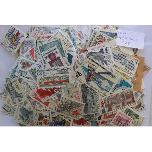 Tchécoslovaquie 1497 Timbres Différents