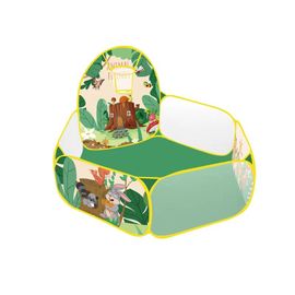 Piscine à Balles Bébé 1 à 2M – Parc de Jeux avec Cible de Tir, Structure Pliable, Jouet Enfant Intérieur ou Jardin