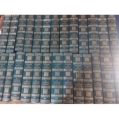 Honoré De Balzac La Comedie Humaine Complet 28/28 Volumes