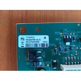 Carte électronique Thomson Broadcast – Réf. 45324788 Rev E