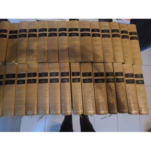 Honoré De Balzac Oeuvre Complete Et Intégrale 28 Volimes Dorés À L Or Fin Edition Numérotée Avec La Comédie Humaine Les Contes Drolatiques Et Le Theatre