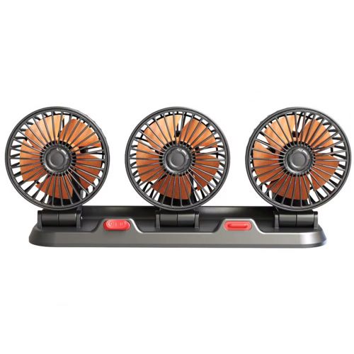 Ventilateur de Voiture USB 24V – Refroidisseur Économique à Fixer sur Tableau de Bord, Alimentation Puissante