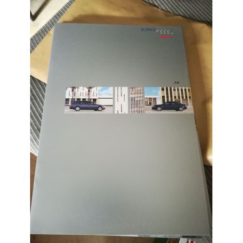 Brochure Audi A6 De 2002