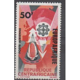Centrafrique Timbre Europafrique 1966