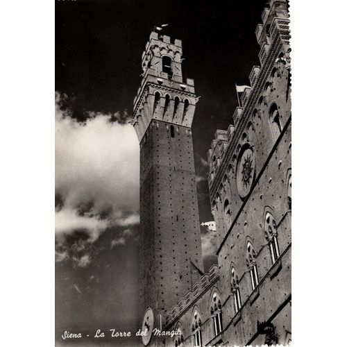 Carte Postale La Tour Du Mangia Sienne
