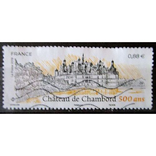 2019. F5331: 500ème Anniversaire De L'Édification Du Château De Chambord.