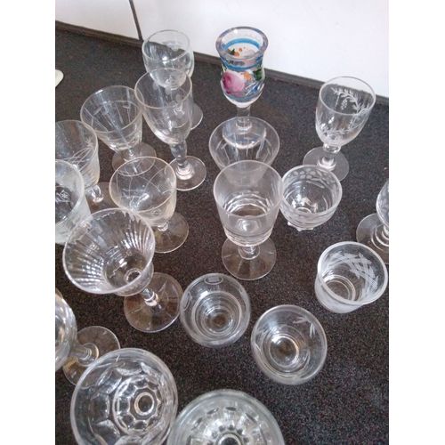 Verres À Schnaps En Cristal