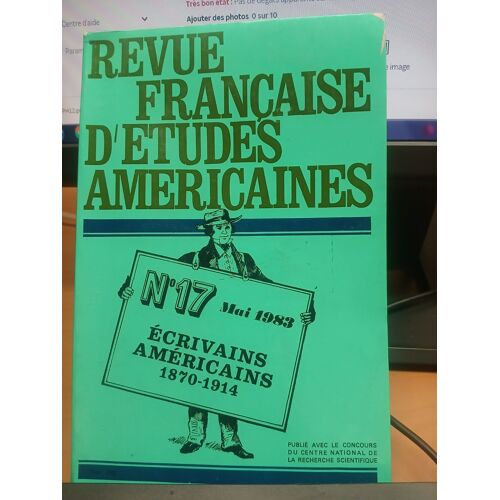 Revue Francaise D'Etudes Americaines- N°17 Mai 1983