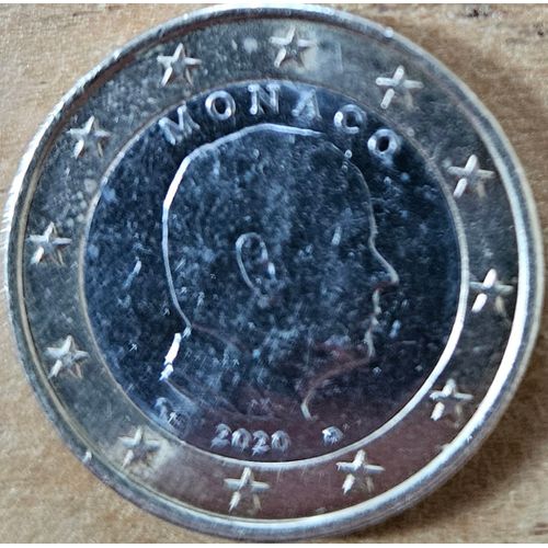 Piece 2020 De 1 Euro De Monaco