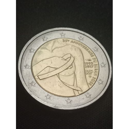 2 Euro 2017 France (Ruban Rose)