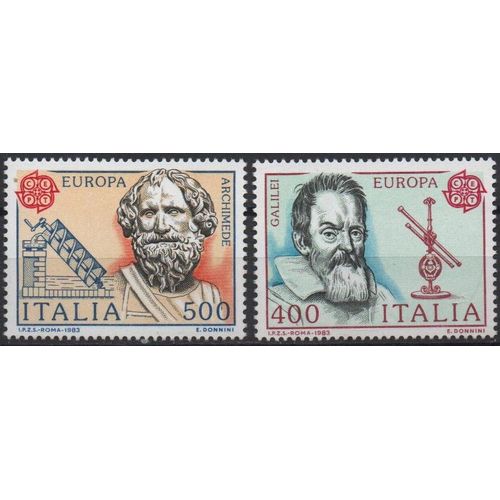 Italie Timbres Europa 1983