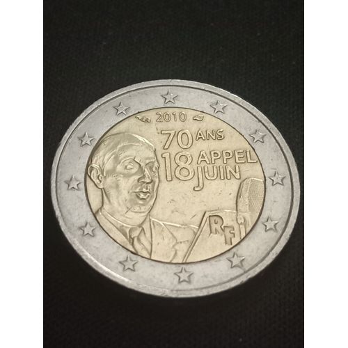 2 Euro 2010 France (Appel Du 18 Juin Du General De Gaulle)