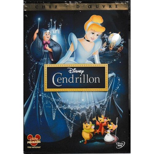 Cendrillon. 1 Dvd Vidéo. Style: Animation. (P) 2012 ®The Walt Disney Company. © ®Disney. Film Usa. By ®Hamilton Luske Clyde Geronimi Wilfred Jackson. Public: All. Langue: Français Anglais. Durée: 1h12