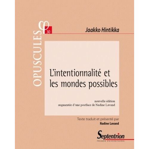 L'intentionnalité Et Les Mondes Possibles
