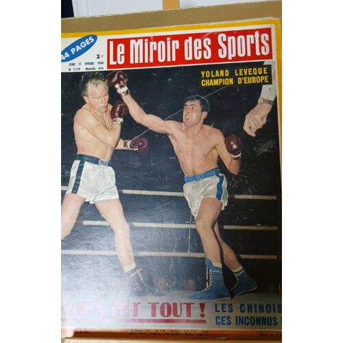 Le Miroir Des Sports N°1119 17/02/1966 Yoland Leveque Kopa